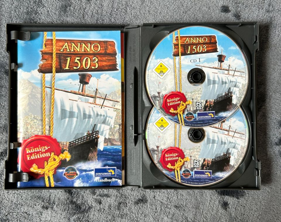 ANNO 1503 Königs-Edition | PC Spiel CD-ROM in Rielasingen-Worblingen