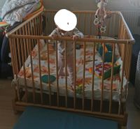 Laufgitter oder Babybett mit Matratze klapp- und höhenverstellbar Niedersachsen - Braunschweig Vorschau