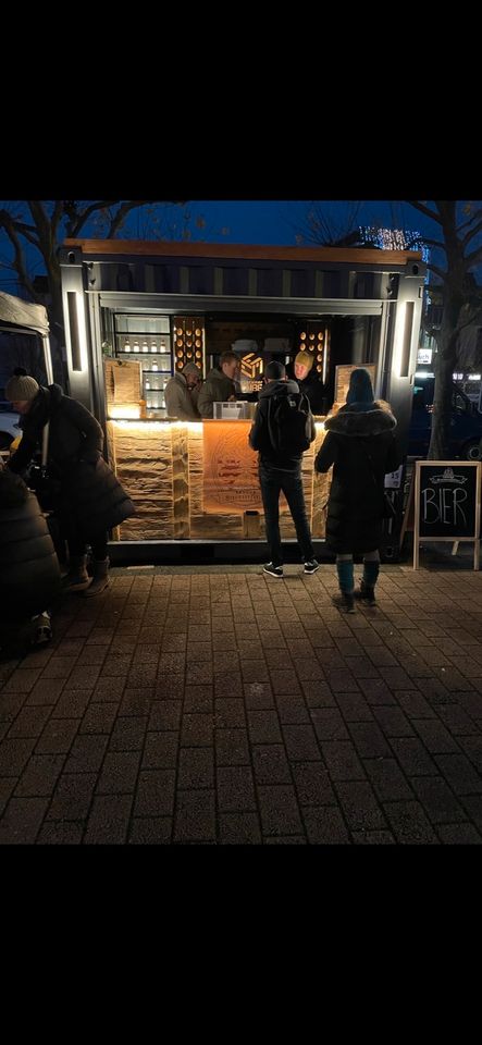 Mobile Theke Ausschankwagen foodtruck Zapfanlage Containerbar in Eppstein