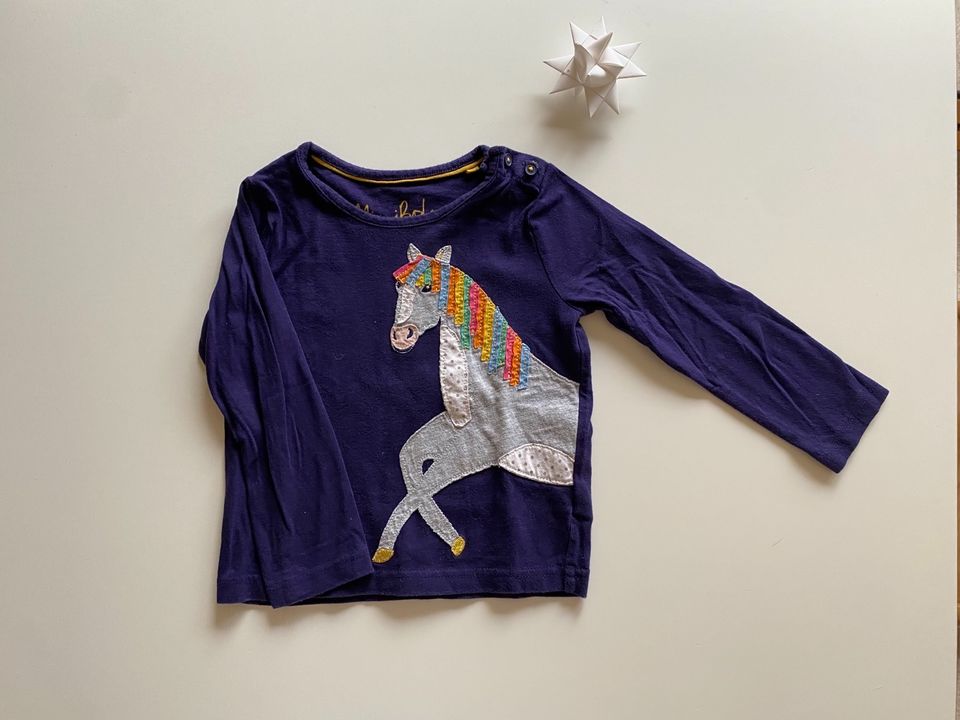 Mini Boden Shirt longsleeve mit Pferd 2-3 Jahre in Berlin