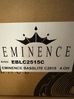 Eminence 15“ Basslite C 2515 Speaker,4 Ohm!!! Bayern - Neu Ulm Vorschau