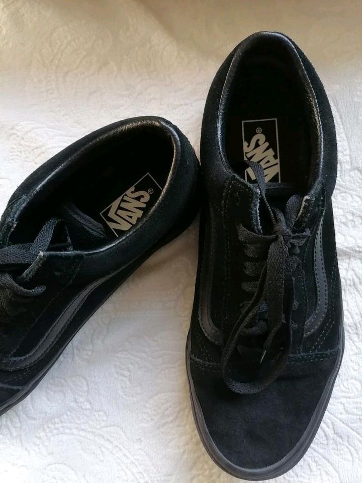 Vans, Sneaker schwarz, Größe 8,5 (41), wie neu in Altena