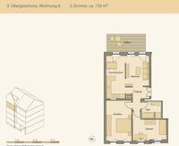 ERSTBEZUG nach Kernsanierung (6) // 3 Zimmer // Balkon // Aufzug ++ Chemnitz - Lutherviertel Vorschau