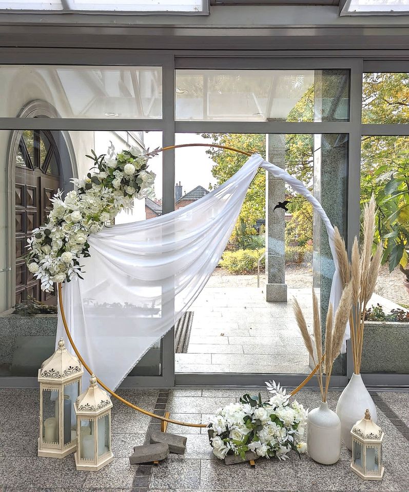 Traubogenset, Hochzeit, Backdrop, Hochzeitsdeko, Verleih, Miete in Langenhagen