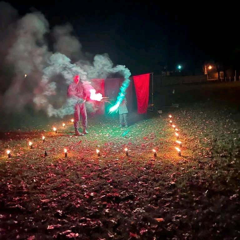 Feuershow Zum staunen in Aschersleben