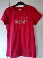 Himbeerrotes Shirt von Puma mit Steinchen, Gr. 36 Berlin - Heiligensee Vorschau