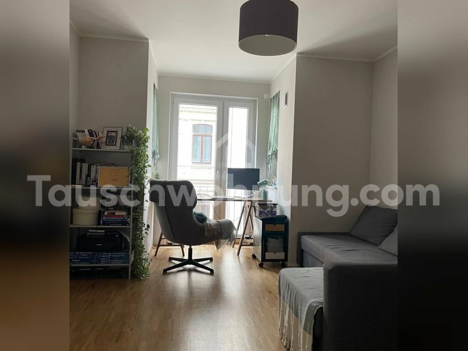[TAUSCHWOHNUNG] Neuwertige Wohnung mit 3 Zimmern, EBK und Loggia im Zentrum in Leipzig