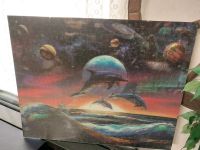 3D Puzzle in Bilderrahmen Delphine und Planeten Hessen - Taunusstein Vorschau