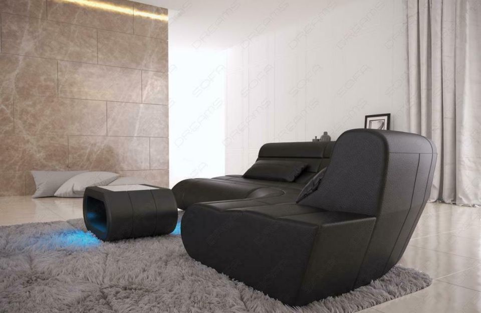 Sofa Eckcouch Designersofa Couch Leder Concept L Form Ledersofa in Berlin