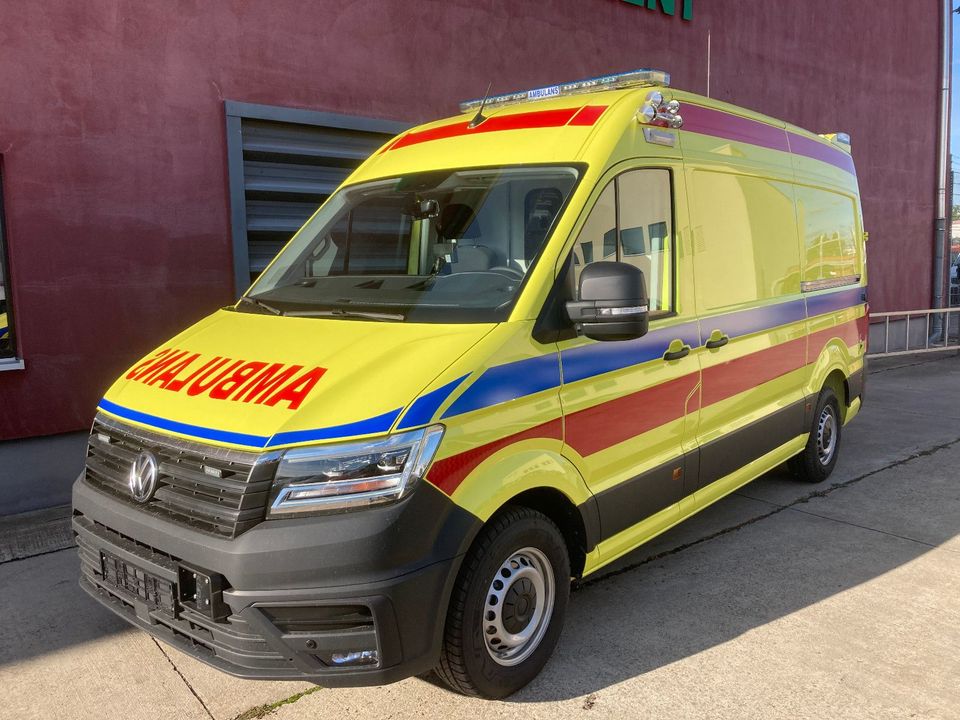 Volkswagen Crafter RTW/Rettungswagen TYP C/B gem DIN EN1789 in Schwedt (Oder)