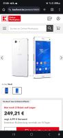 Sony Xperia Z3 Compact D5803 Weiss 16gb Smartphone Handy Android Baden-Württemberg - Furtwangen Vorschau