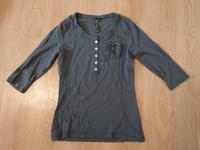 Kenny S - 3/4 Arm Shirt / Oberteil - Gr. 38, grau, Knopfleiste Baden-Württemberg - Emmendingen Vorschau