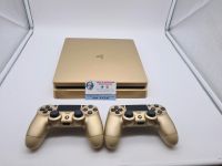 Sony Playstation 4 Slim, 500GB, Gold, 2 Kontroller Bochum - Bochum-Mitte Vorschau