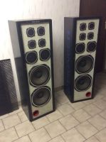 1 Paar Hifi Stereo Standboxen schwarz je 8 Lautsprecher, 200 Watt Niedersachsen - Neustadt am Rübenberge Vorschau