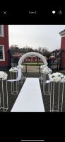 Deko Verleih Traubogen Standesamt Hochzeit Blumen weiß Duisburg - Duisburg-Mitte Vorschau