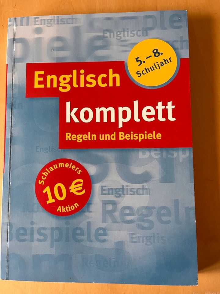 Englisch komplett Regeln und Beispiele in Lindenberg im Allgäu