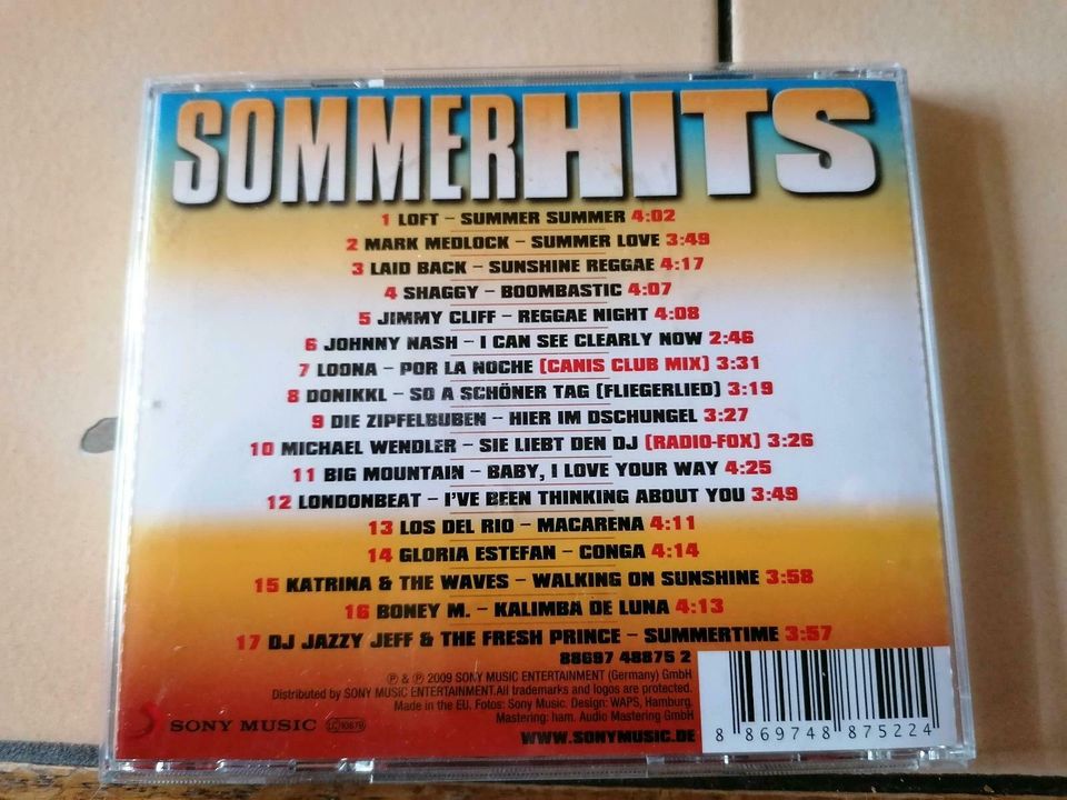 CD Sommer Hits in Stolpen