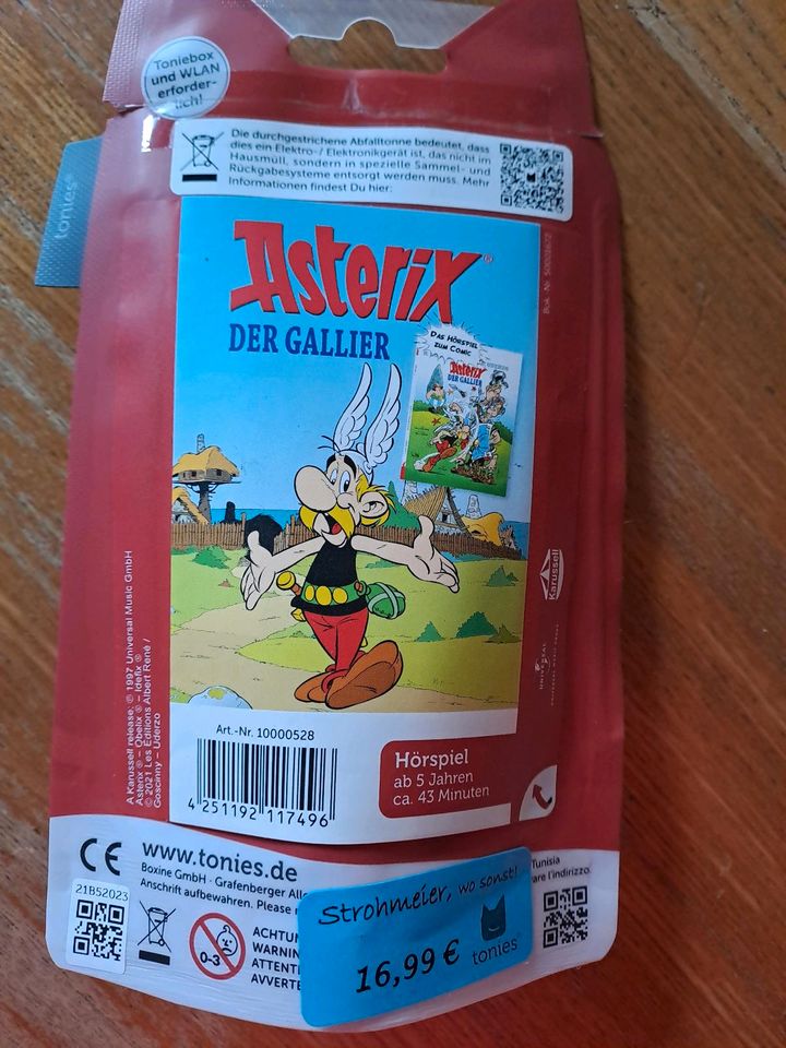 Tonie Hörfigur Asterix in Feldkirchen-Westerham