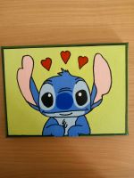 Disney*Stitch*Leinwand*18x24cm*selbtgemalt Sachsen - Großschweidnitz Vorschau