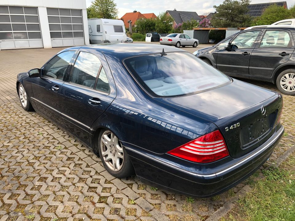 Mercedes-Benz S430 Airmatic Distronic Keyless Bluetooth Leder in Aschersleben