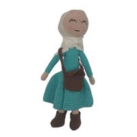 Amigurumi Crochet Dolls Handgehäkelte Puppe Hijab Baden-Württemberg - Balgheim Vorschau