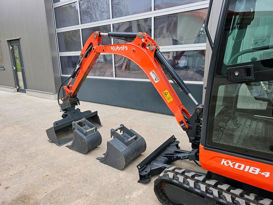 *KUBOTA KX018-4* (INKL MWST) 1,8to Minibagger MS01 Löffelpaket NEU Bagger ähnl. KX016-4 KX019-4 KX41-3V in Wettringen