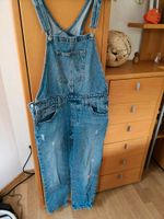 Levi's levis Jeans Latzhose overall L blau destroyed used look Sachsen - Lichtentanne Vorschau