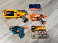 Nerf Set 3 versch. Blaster mit Ersatzpfeilen Nordrhein-Westfalen - Jülich Vorschau