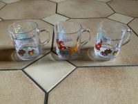 3x Arcoroc Kindertasse Weihnachtsmarkt Glas Henkeltassen Bayern - Hirschaid Vorschau