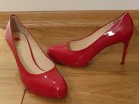 Rote Softlackleder High Heels von Högl, Größe 39 EU München - Pasing-Obermenzing Vorschau