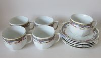 Vintage Kaffee/Tee-Tassen - Goldrand Porzellan Gedeck - Vintage München - Moosach Vorschau