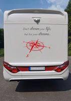 Wohnmobil Wohnwagen Anhänger PKW Boot Aufkleber Nordrhein-Westfalen - Beckum Vorschau