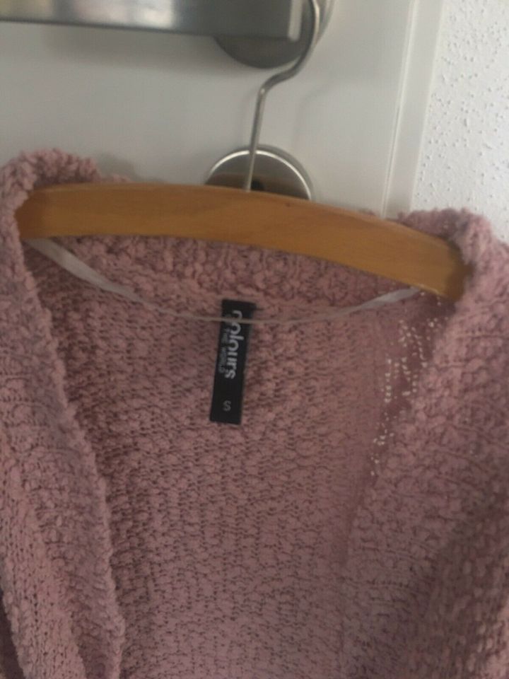 Strickjacke rose Damen Gr. S in Zeil