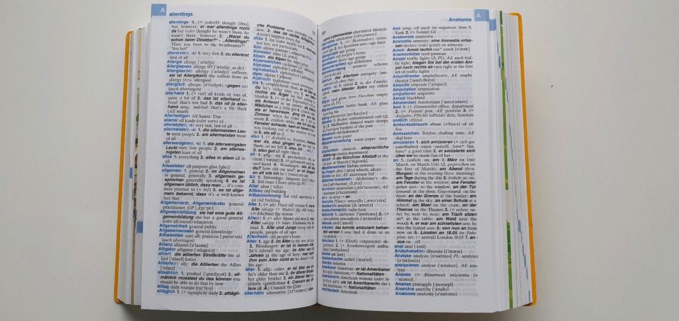 ENGLISCH Wörterbuch, groß,  kaum genutzt in Bochum