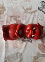 Dachbodenfund! Alte Spardose "rotes Schwein" Keramik Hessen - Fulda Vorschau