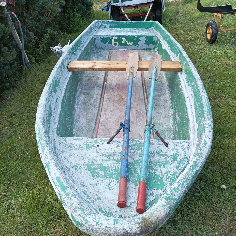 Anka 4, Boot, Angelkahn und Trailer, Bootsanhänger in Altlandsberg