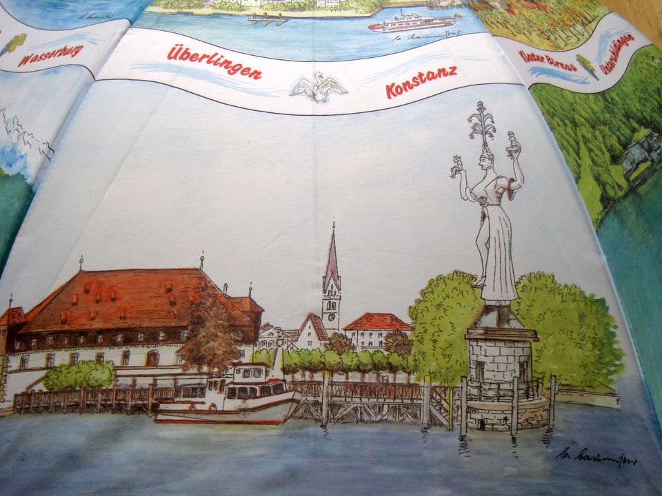 Regenschirm / Stockschirm "Der Bodensee" Automatik in Konstanz