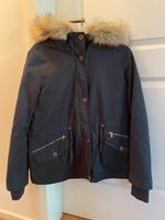 Zara Winterjacke mit Kapuze dunkelblau Flensburg - Mürwik Vorschau