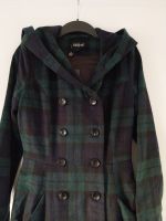 NEU Collectif Mantel S 36 38 Tartan grün mit Kapuze Vintage Retro Niedersachsen - Jork Vorschau