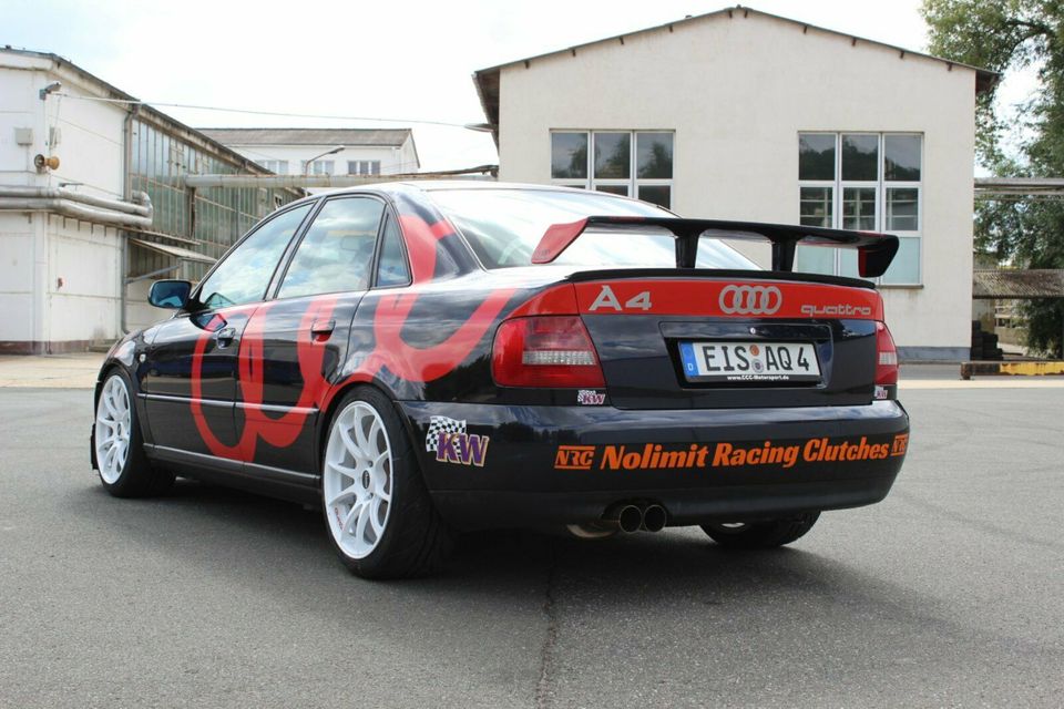 Audi A4 B5 STW Quattro Aufkleber Satz Kit 1.8T S4 Dekor Beklebung in Eisenberg