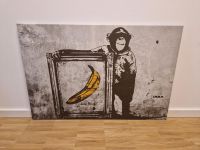 Banksy Leinwandbild 90x60, Affe Hessen - Darmstadt Vorschau