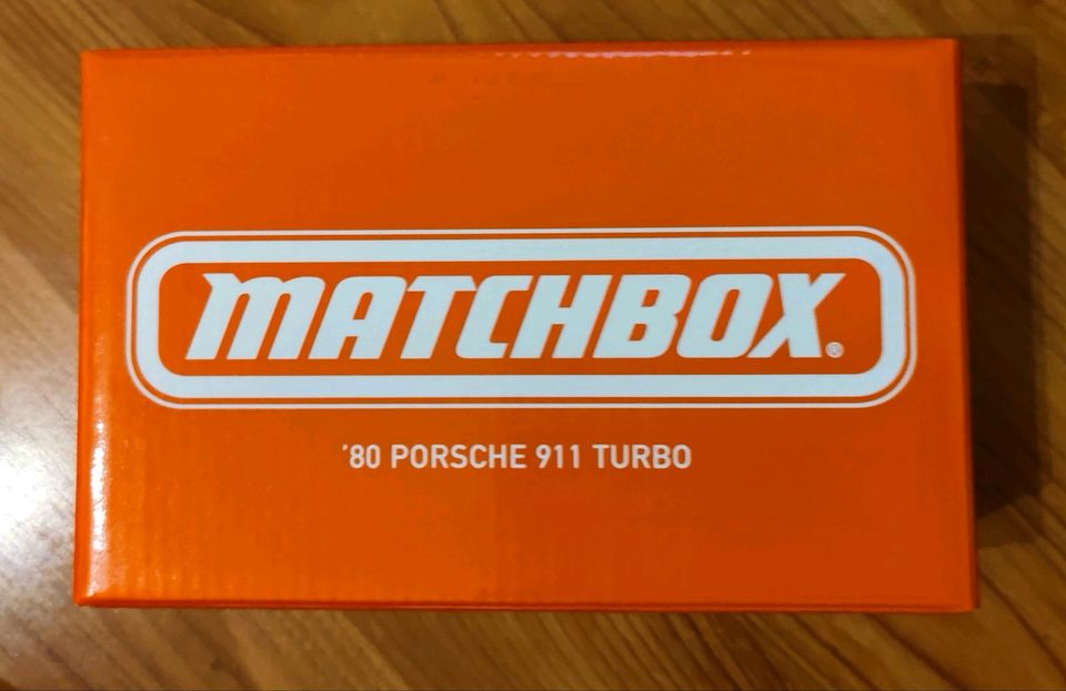 Matchbox 80 Porsche 911 Turbo Diorama in Nordhausen