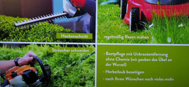 Gärtner- Gartenpflege - Heckenschnitt - Gartenhilfe- Objektpflege in Bad Hersfeld