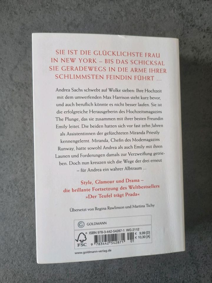 Buch Die Rache trägt Prada , Lauren Weisberger in Goch