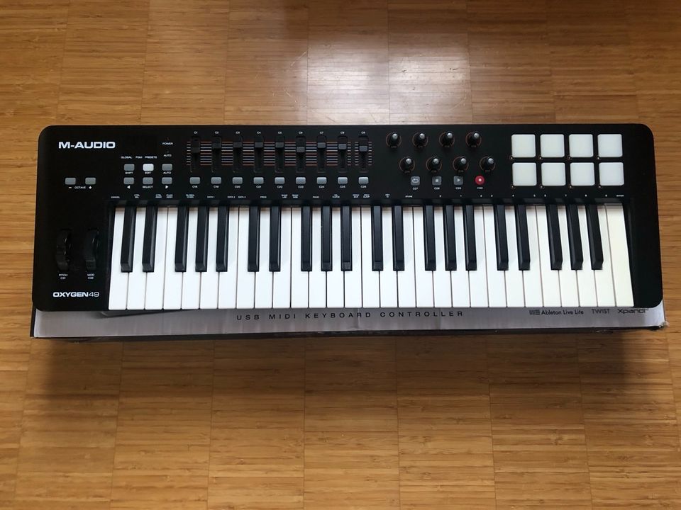 M-Audio Oxygen 49 MK4 MIDI-Keyboard OVP in Dresden