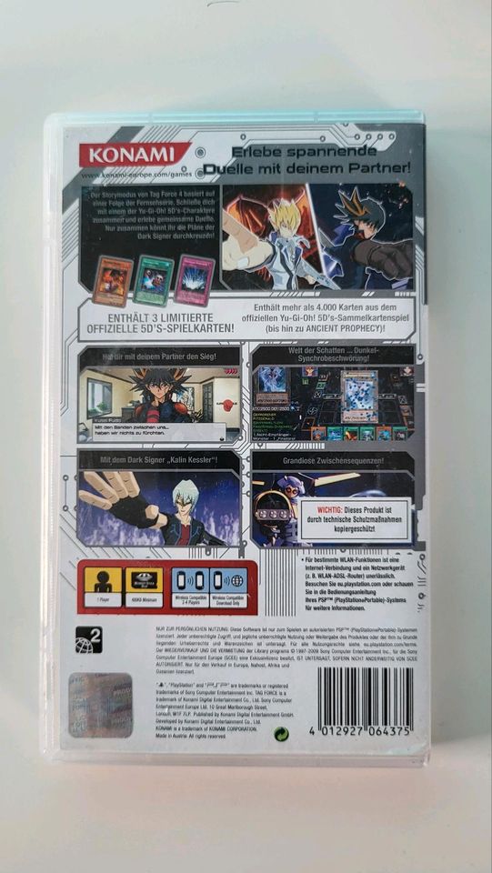 Yugioh 5 Ds Tag Force 4 PSP Spiel in Busdorf
