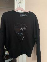 Kinder Mädchen Karl Lagergeld Pullover schwarz  gr100 Mitte - Wedding Vorschau