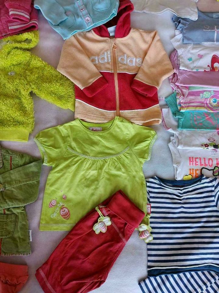 Babykleidung für Mädchen in Größe 74, Setpreis 52€ für 49 Teile!! in Otterbach