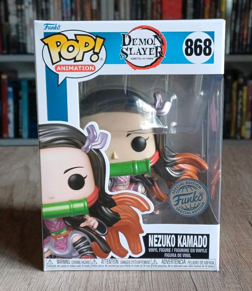 Funko Pop Demon Slayer Nezuko Kamado 868 Metallic Special Edition in Alveslohe