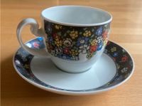 Espresso Mokka Tasse mit Untertasse Rosenthal  Blumenmuster Bayern - Erlangen Vorschau